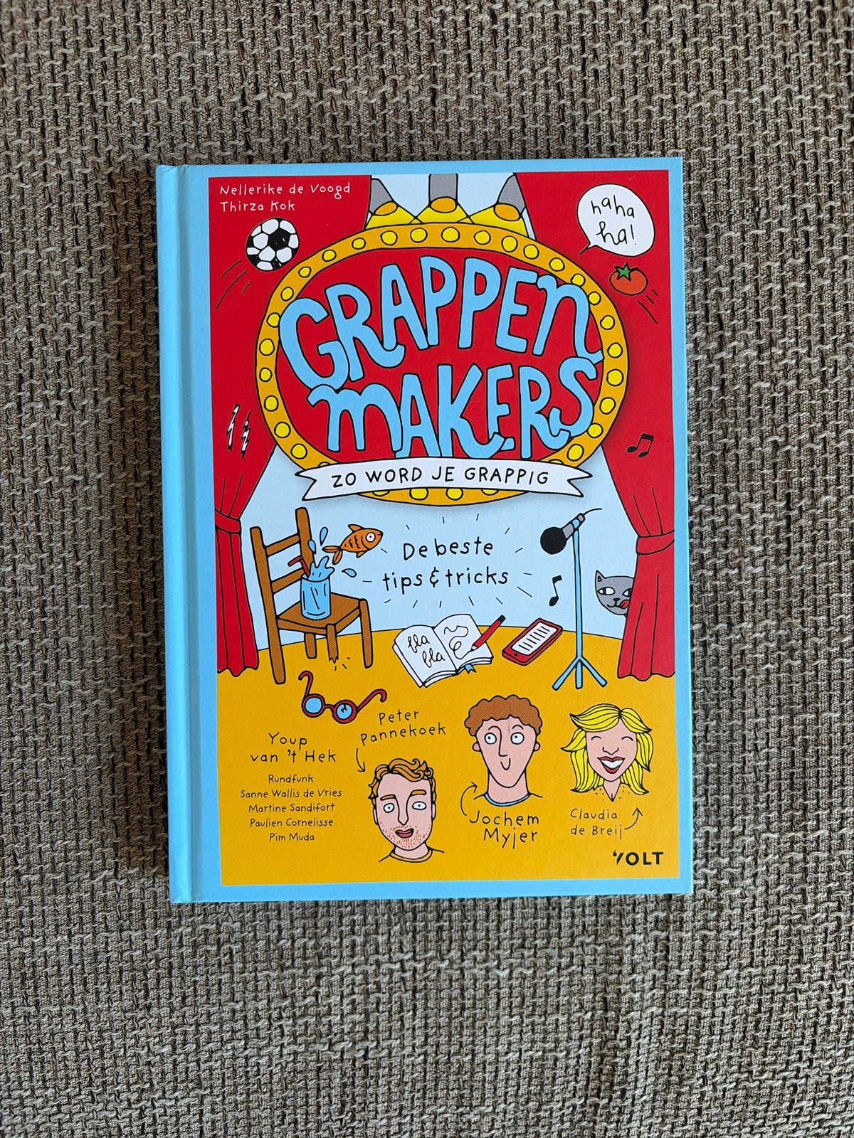 Grappenmakers: Zo word je grappig - De beste tips & tricks, Ophalen of Verzenden, Nieuw, Moppen
