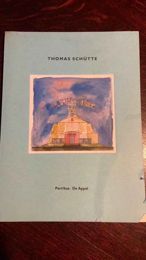 Mohr’s life- Thomas Schütte, Ophalen of Verzenden, Zo goed als nieuw