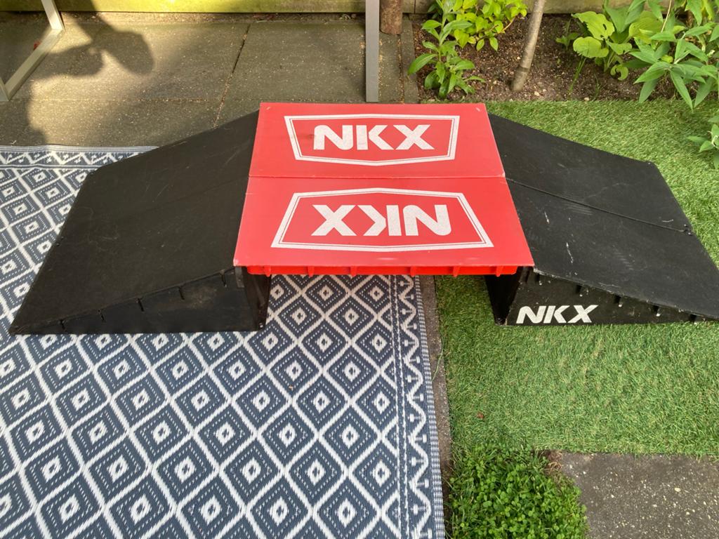 NKX Skate Ramp / Springschans - Modulair en Draagbaar, Ophalen, Gebruikt