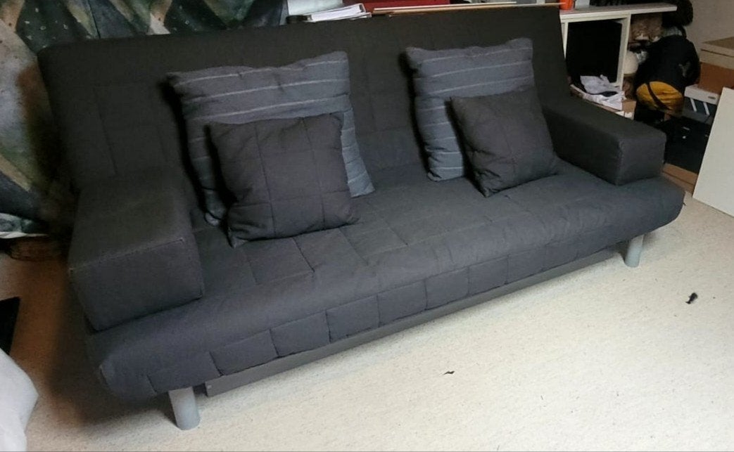 Ikea Beddinge bankbed, Huis en Inrichting, Slaapkamer | Slaapbanken, Ophalen, Tweepersoons, 140 cm, Zo goed als nieuw