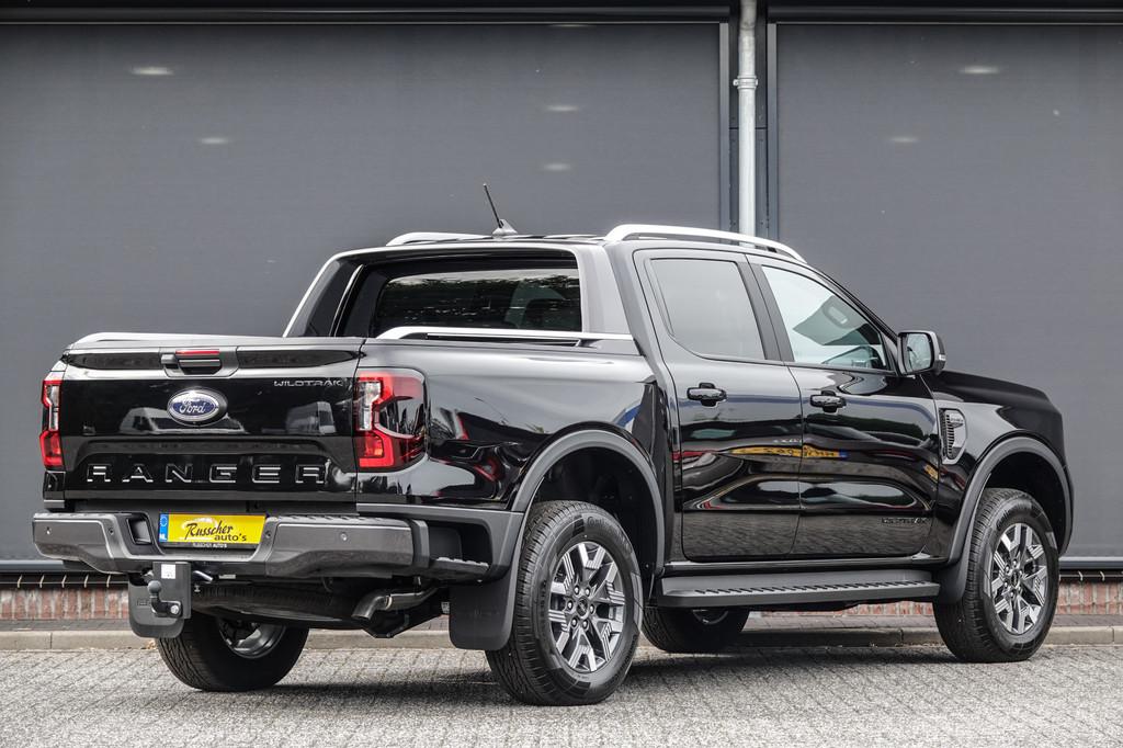 Ford Ranger Wildtrak (Incl. BPM) 2.3PHEV 280Pk Aut. | Plug I, Auto's, Ford, Automaat, Adaptive Cruise Control, Gebruikt, Zwart