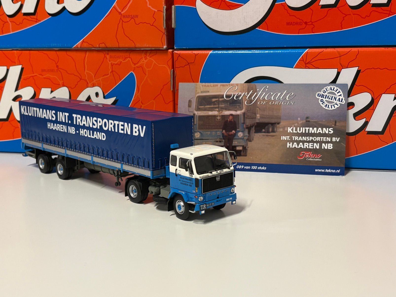 Tekno Kluitmans, Ophalen of Verzenden, Zo goed als nieuw, Bus of Vrachtwagen, Tekno