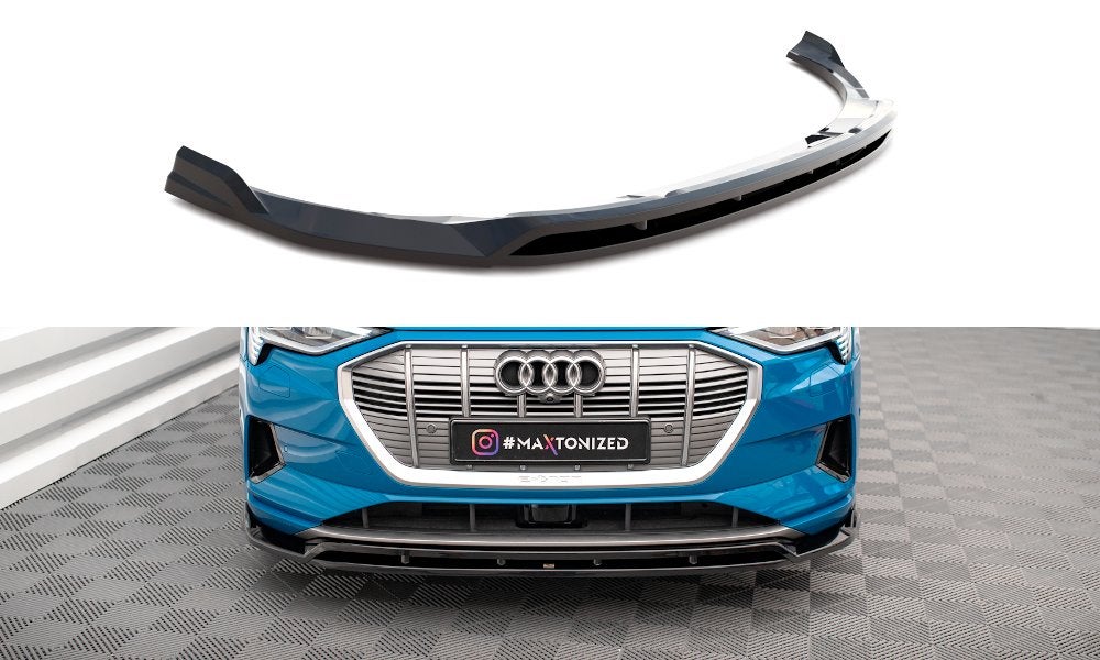 Voorlip sideskirt spoiler diffuser - Audi E-Tron etron 18-22, Auto diversen, Tuning en Styling, Ophalen of Verzenden