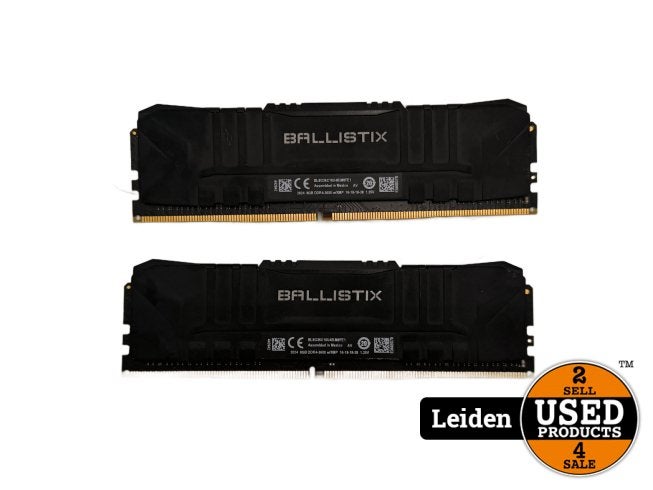 Crucial Ballistix 16GB (2x8GB) DDR4 3600MHz CL16 Gaming Kit, Flex Ltd., Gebruikt, https://flex.com/contact-us, Nobelstraat 10, 5807 GA Oostrum LB, Limburg, Nederland