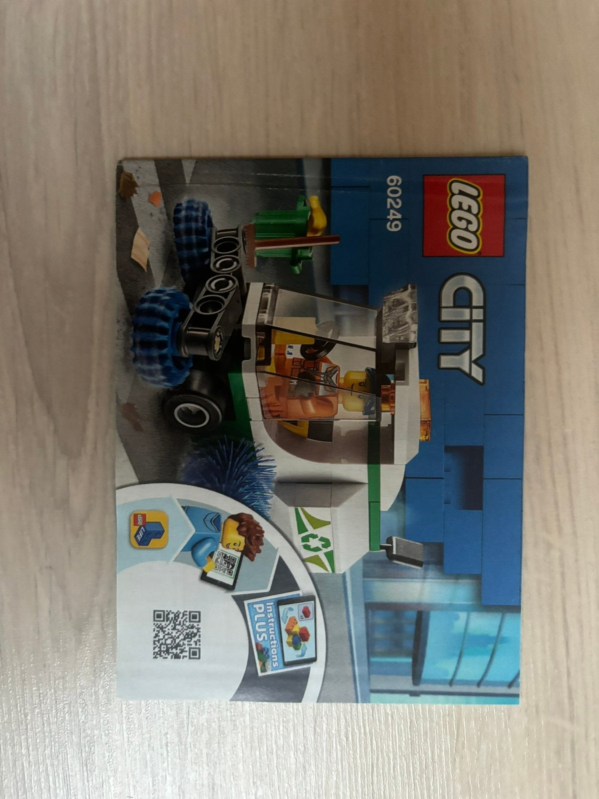 LEGO City 60249 Veegmachine compleet met boekje, Lego, Ophalen of Verzenden, Compleet, Complete set