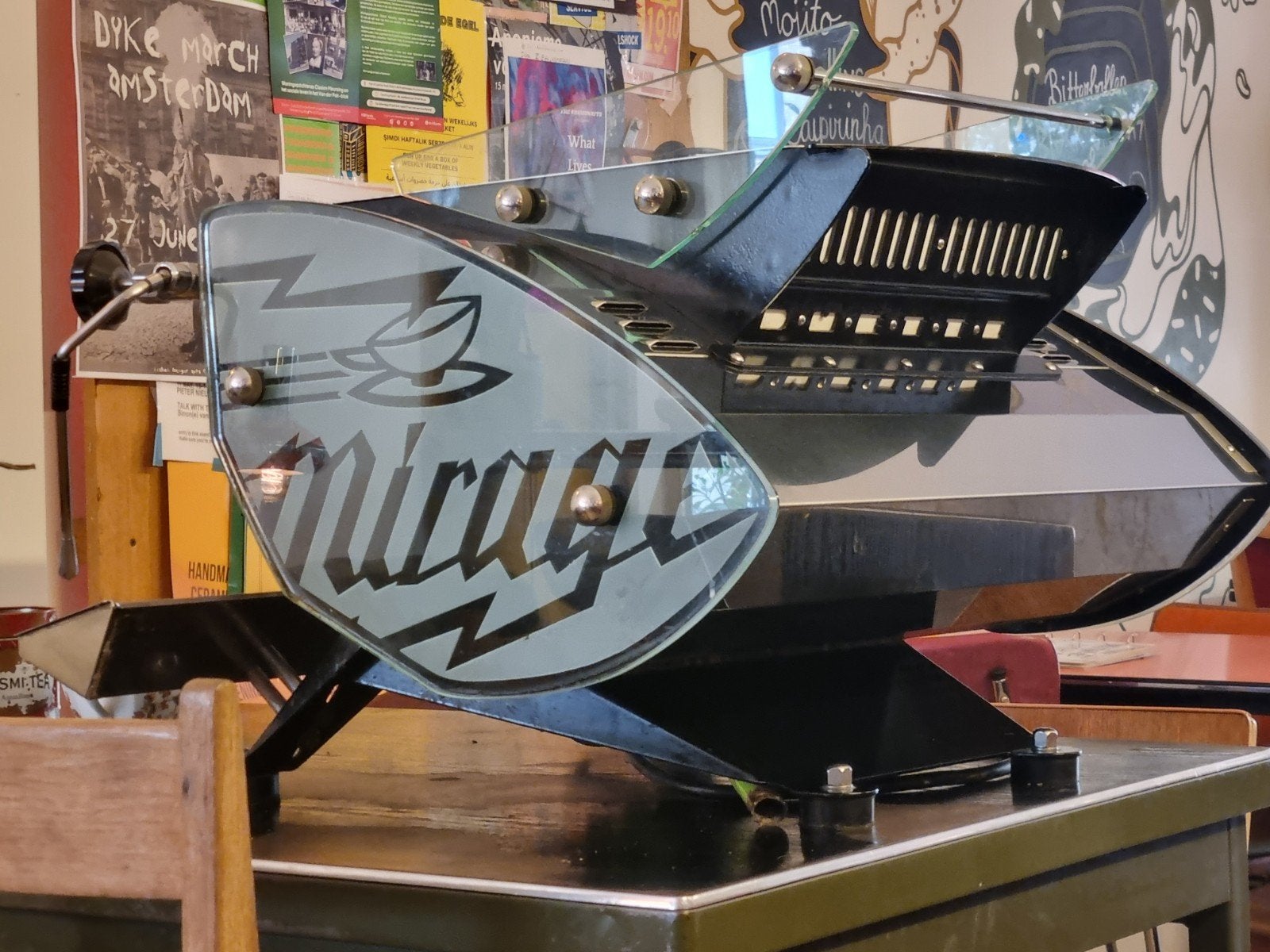 Kees van der Westen Mirage 230V Espresso Machine, Witgoed en Apparatuur, Koffiezetapparaten, Gebruikt, Koffiebonen, Espresso apparaat