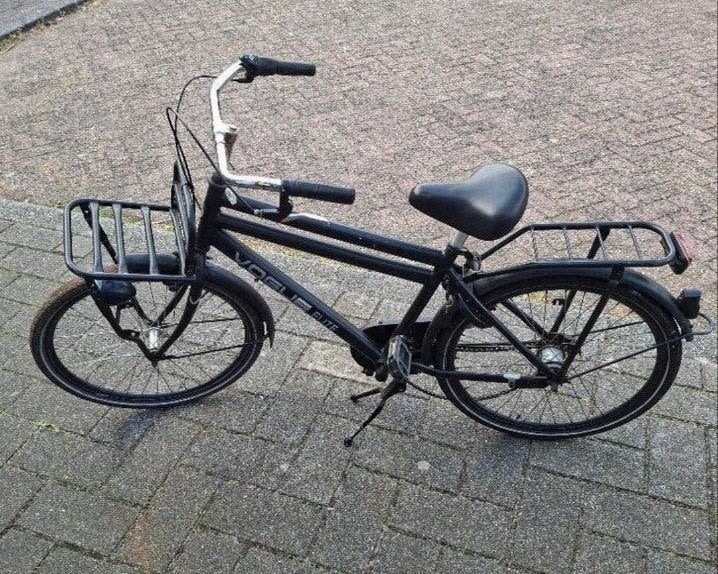 Vogue Elite Transportfiets Zwart 24 inch, Overige merken, 53 tot 56 cm, Velgrem, Versnellingen