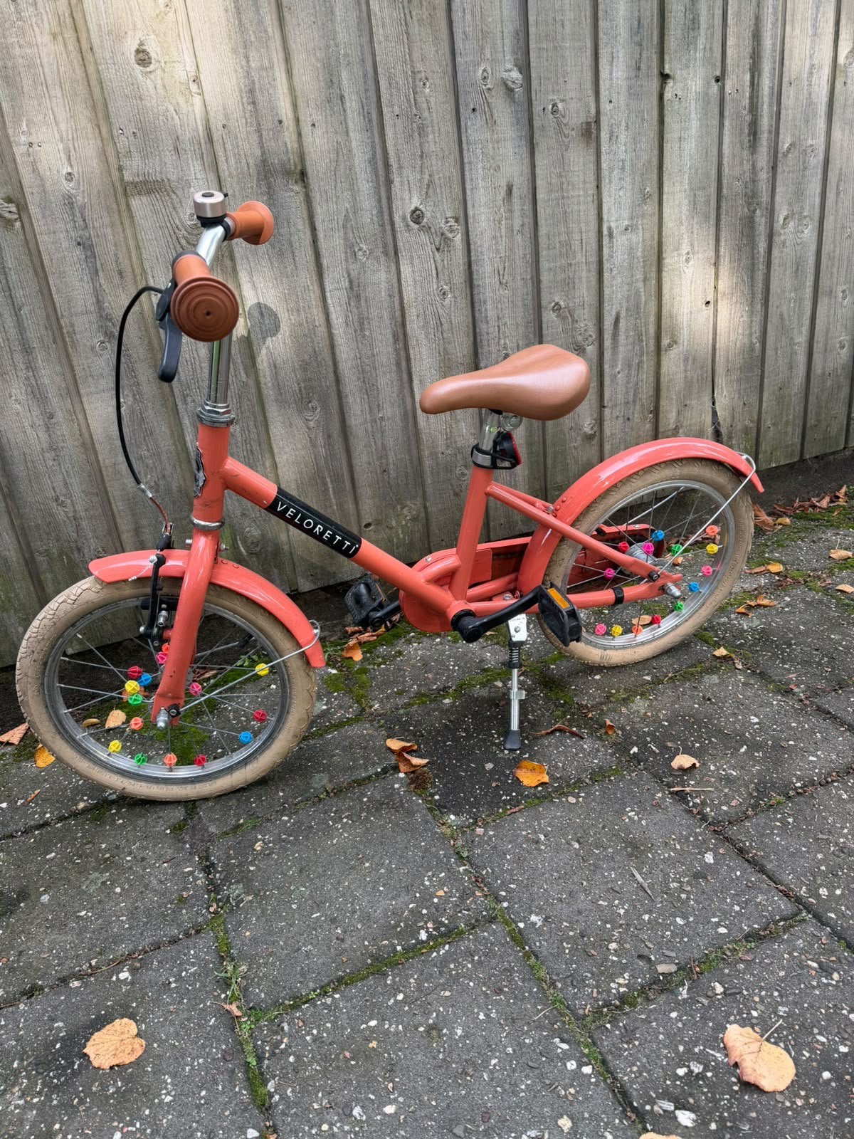 Veloretti maxi 16 inch, Ophalen, Terugtraprem, Zijwieltjes, 16 tot 20 inch