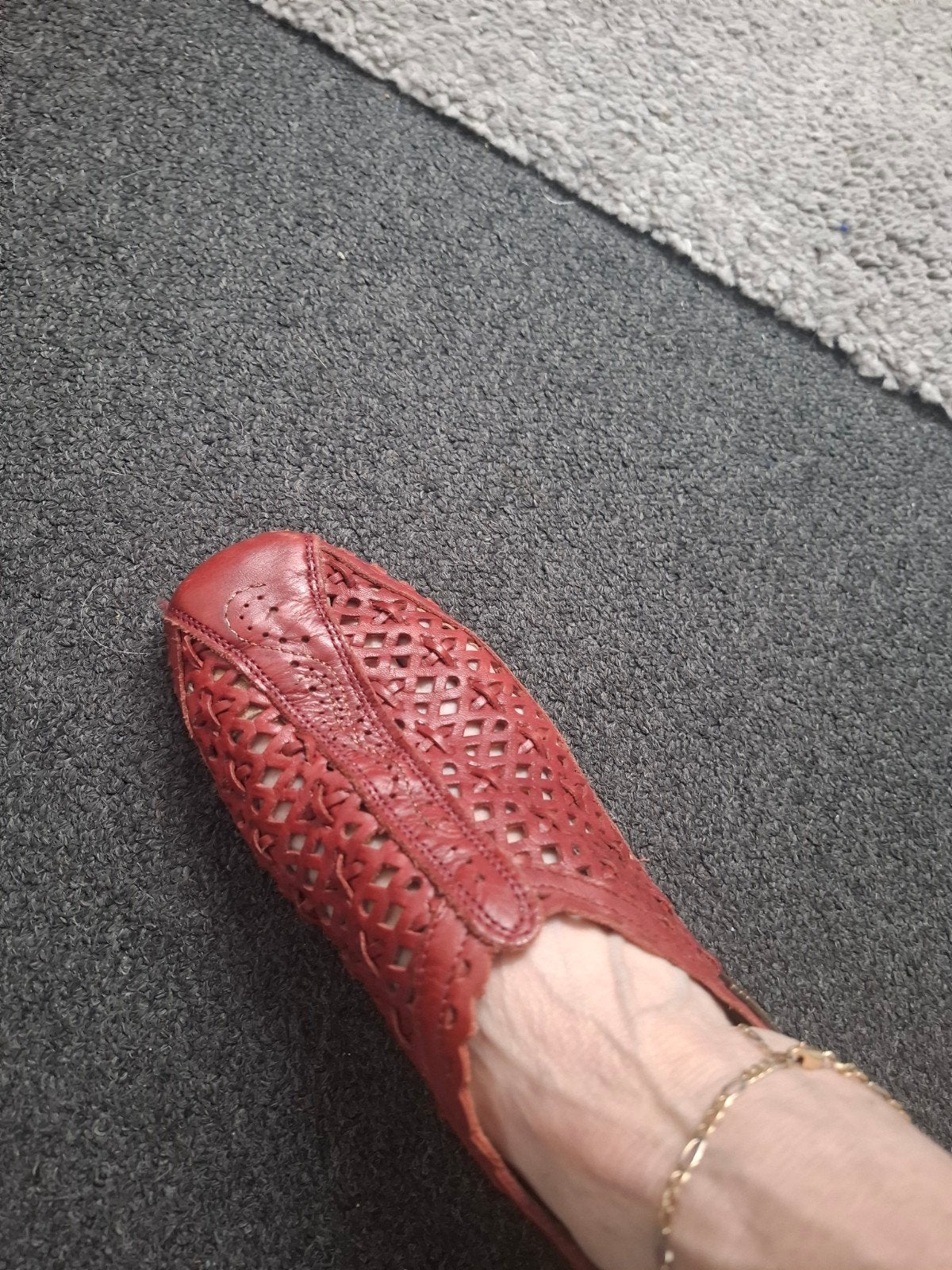 Picolino comfortabele damesschoenen rood maat ca 38/39, Ophalen of Verzenden, Zo goed als nieuw, Rood, Sneakers of Gympen