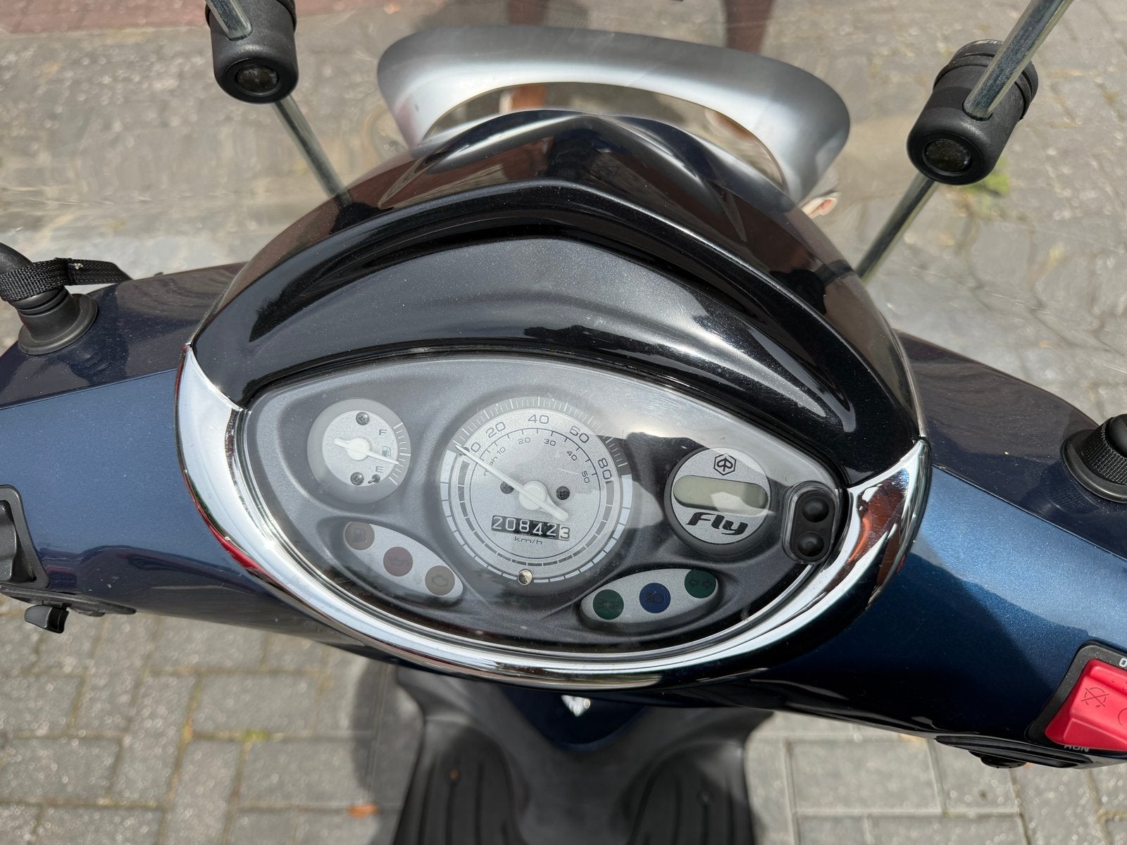 Piaggio Fly Scooter - Blauw, Goede Staat, Ophalen of Verzenden, Gebruikt, Benzine, Overige modellen