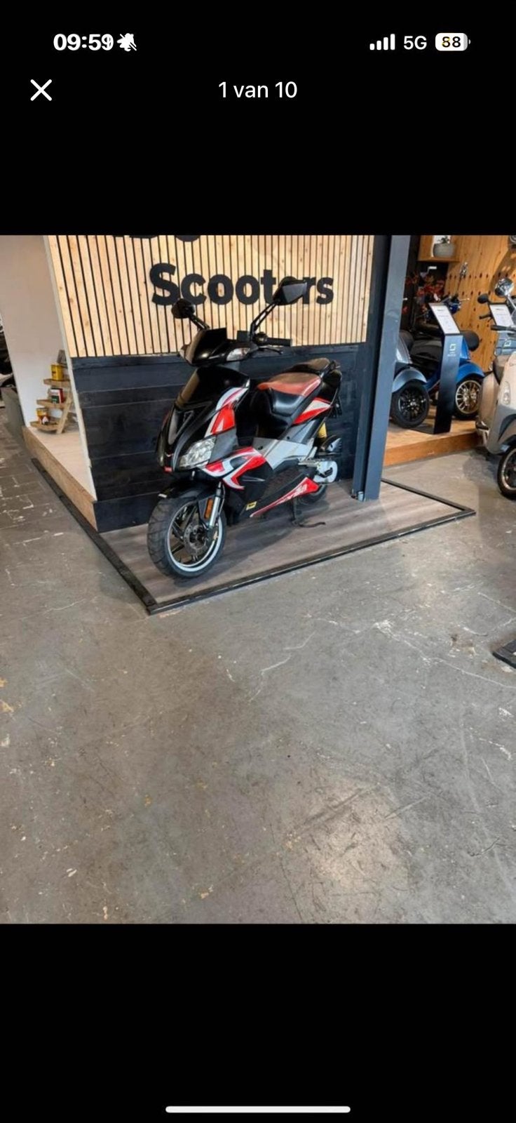 Aprilia sr 50, Ophalen, Gebruikt, Maximaal 45 km/u, SR 50