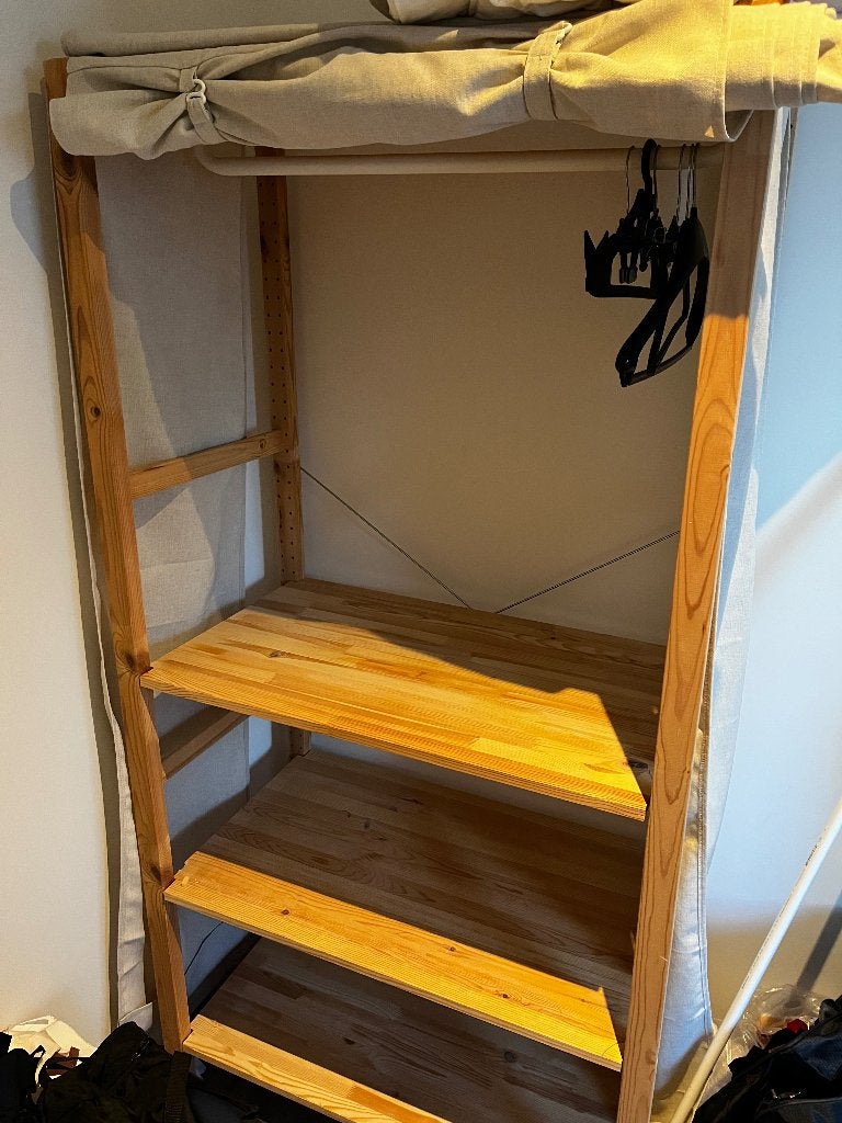 Ikea IVAR kledingkast stellingkast kast, Ophalen, Zo goed als nieuw