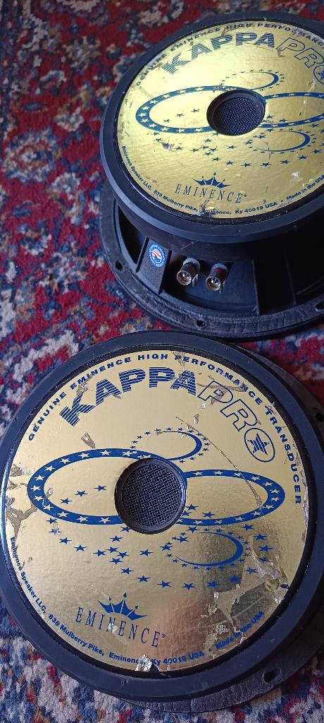 Eminence Kappa Pro 10 inch speakers, 8 ohm, Overige merken, Gebruikt, Overige typen, Ophalen of Verzenden