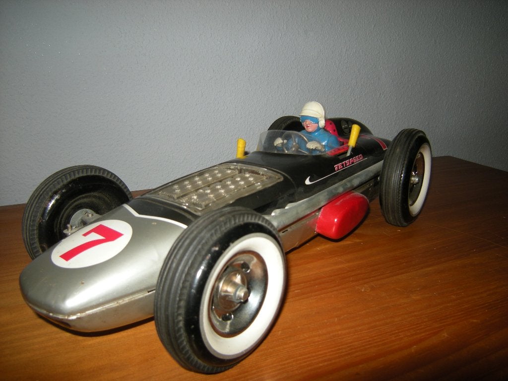 Jetspeed Race auto.  Yonozawa 43 cm Groot, Ophalen of Verzenden, Gebruikt