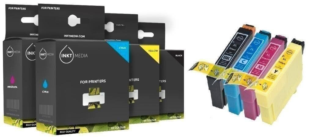 SET Epson 604 XL 604XL huismerk inkt cartridges met new chip, Ophalen of Verzenden, Nieuw, Toner