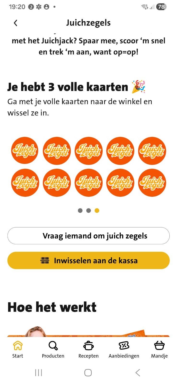 Juich Jack Jumbo digitale zegels 3 volle kaarten, Verzamelen, Supermarktacties, Jumbo, Ophalen