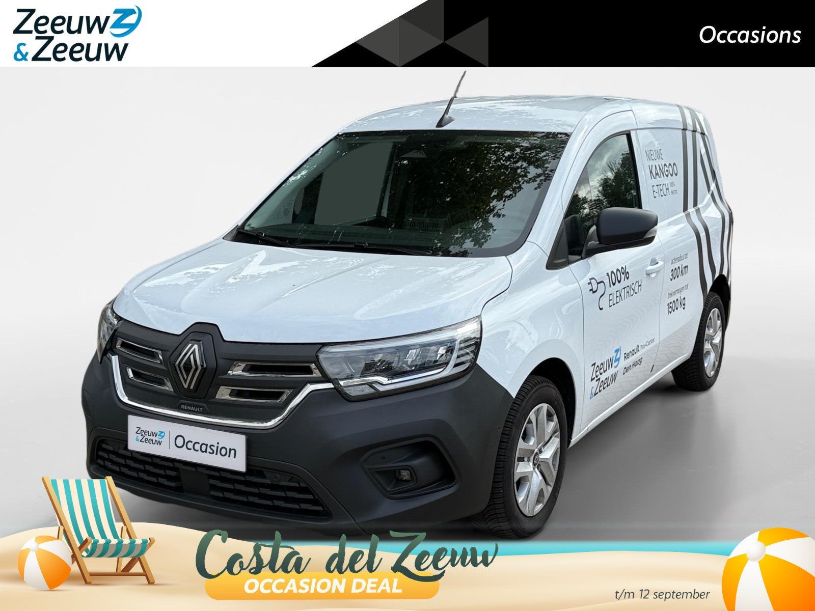 Renault Kangoo E-Tech Extra L1 44 kWh AUTOMAAT AIRCO CAMERA, Auto's, Bestelauto's, Stof, Met garantie (alle), Renault, Origineel Nederlands