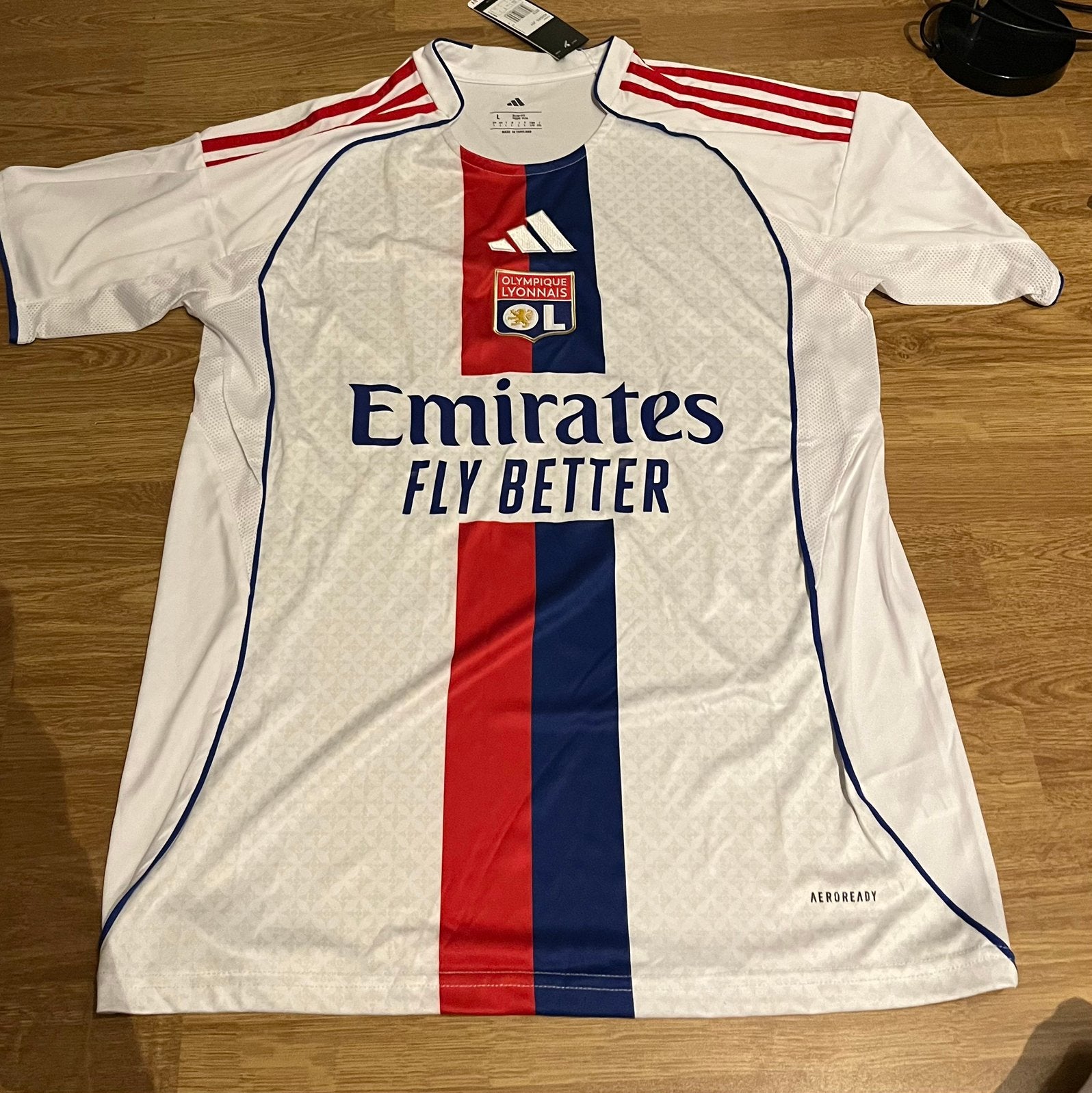 Olympic lyon shirt, Verzenden, Zo goed als nieuw, Buitenlandse clubs, Shirt