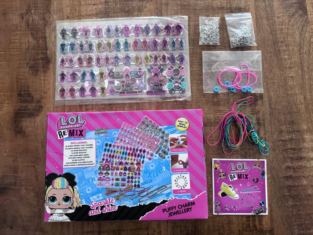 NIEUW L.O.L. Surprise! Remix Puffy Charm Sieraden Knutselset, Ophalen of Verzenden, Nieuw, Overige typen