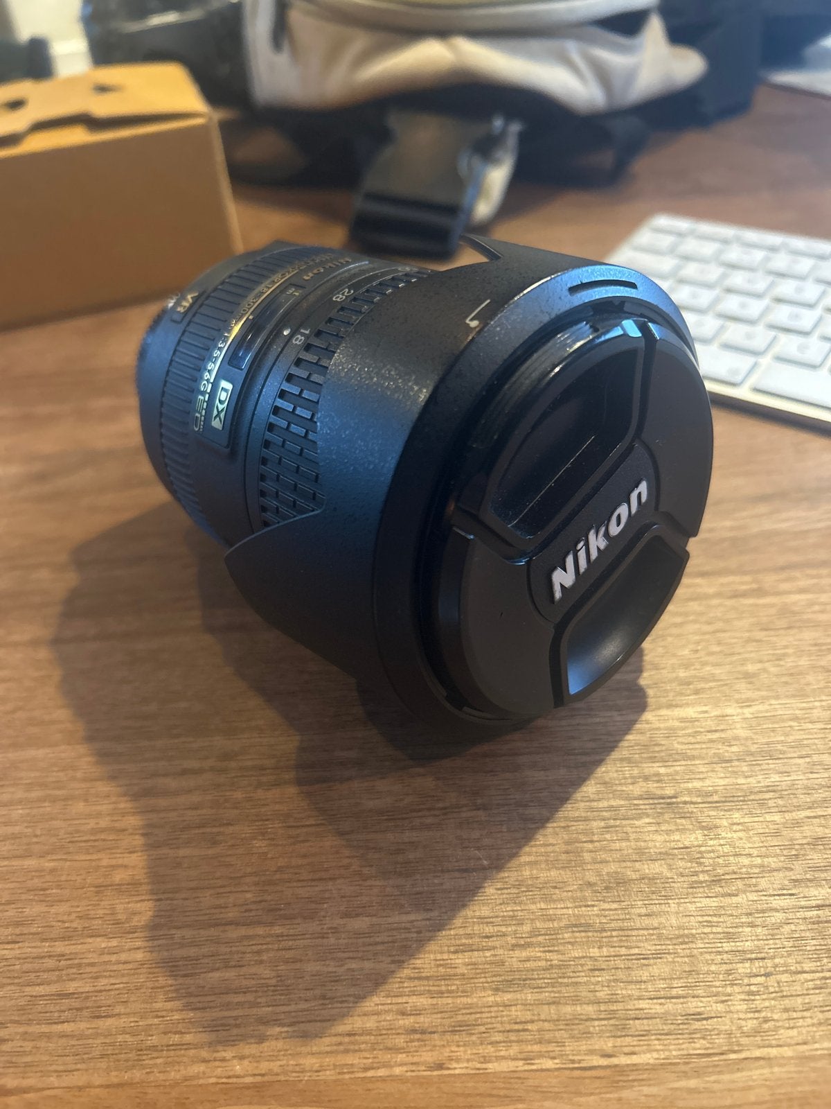 Nikon Nikkor AF-S DX 18-300mm f/3.5-5.6G ED VR lens, Audio, Tv en Foto, Fotografie | Lenzen en Objectieven, Autofocus, Nikon, Zo goed als nieuw