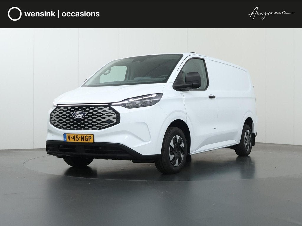 Ford E-Transit Custom 320 | L1 H1 | Trend | 65 kWh | 2300 KG, Auto's, Bestelauto's, Automaat, Gebruikt, Wit, 2110 kg