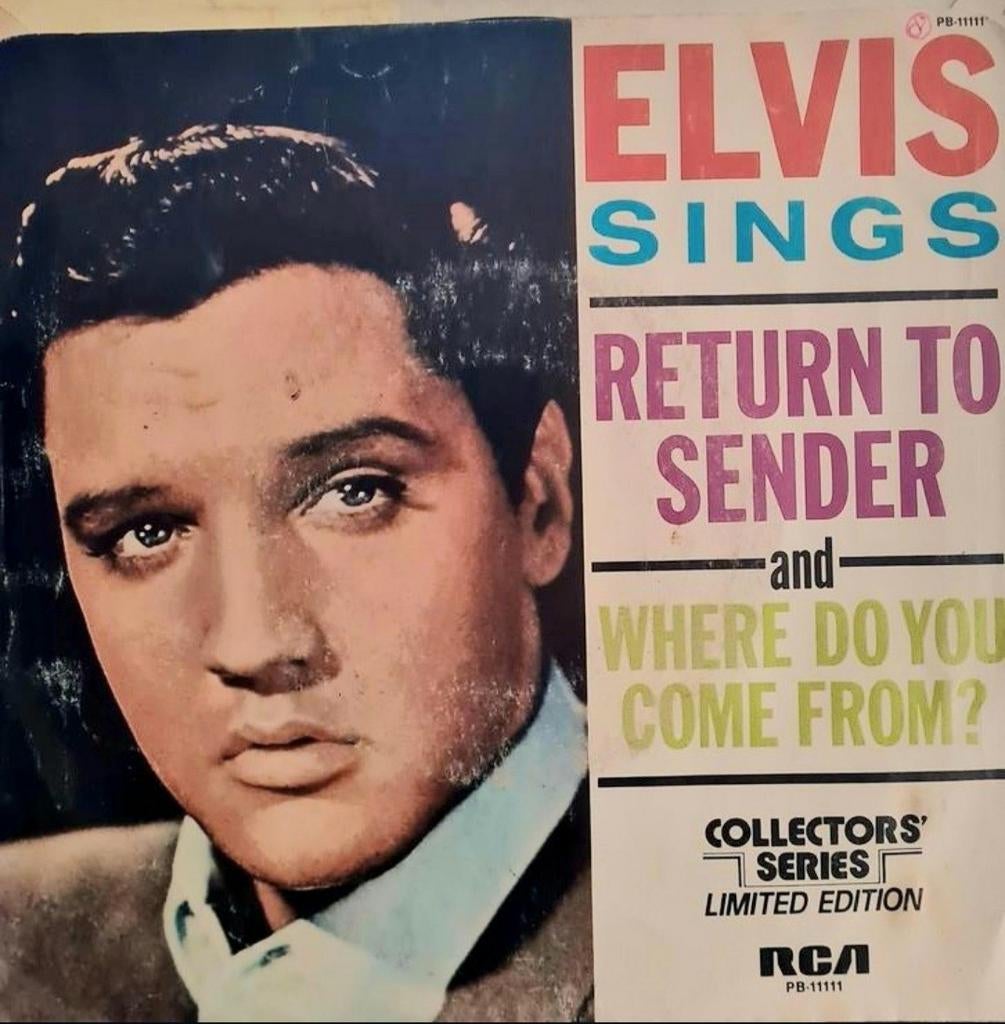 ELVIS PRESLEY  - RETURN TO SENDER, Ophalen of Verzenden, Gebruikt