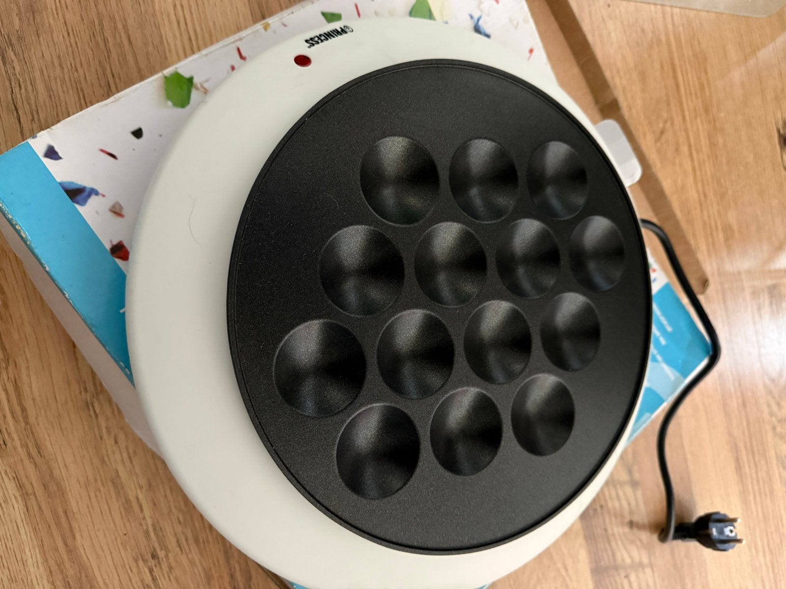 Princess Poffertjesplaat - zelf poffertjes maken, Ophalen of Verzenden, Zo goed als nieuw
