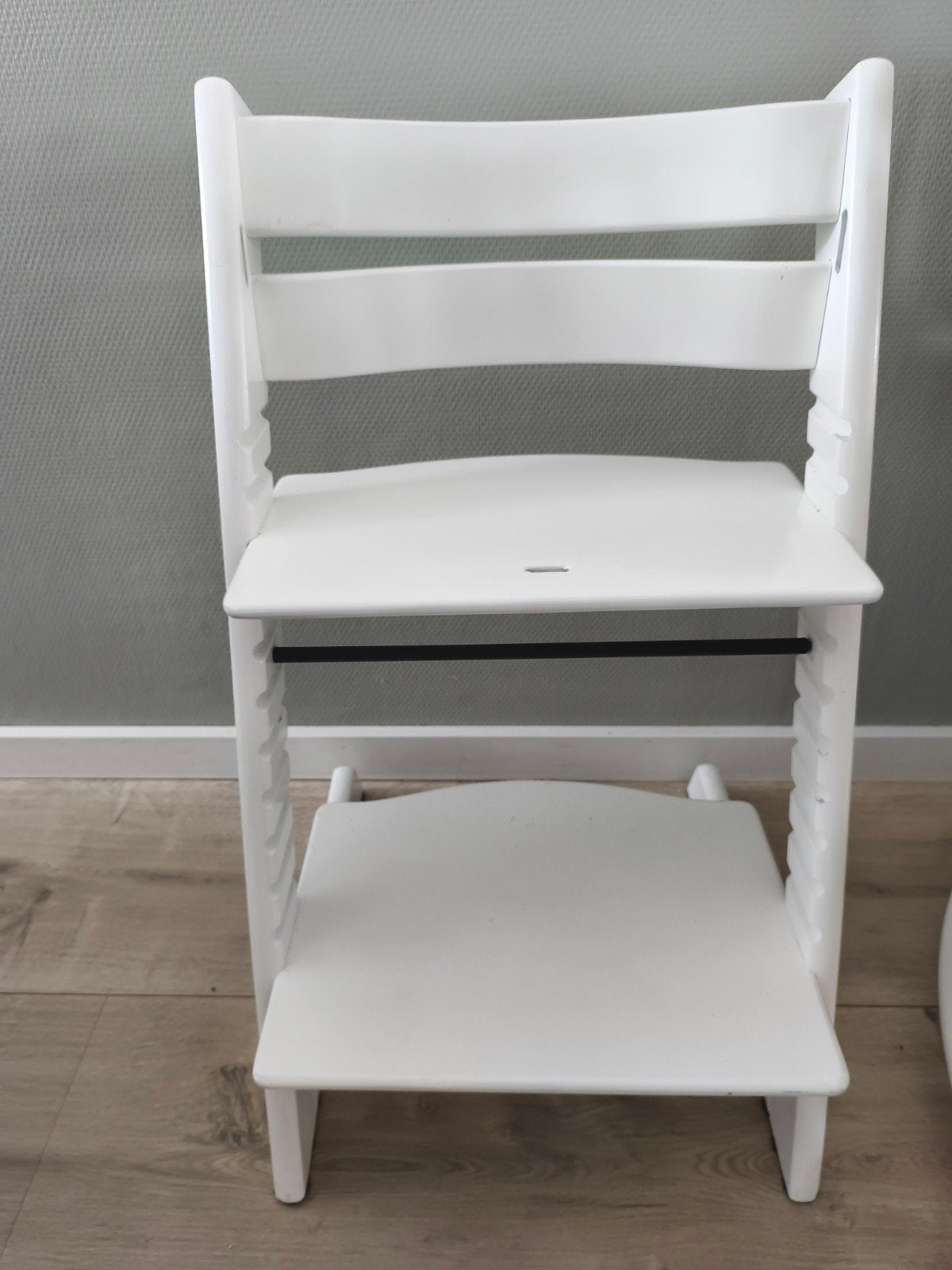 Stokke Tripp Trapp meegroeistoel met kussenset, Kinderen en Baby's, Kinderstoelen, Ophalen of Verzenden, Zo goed als nieuw, Meegroeistoel