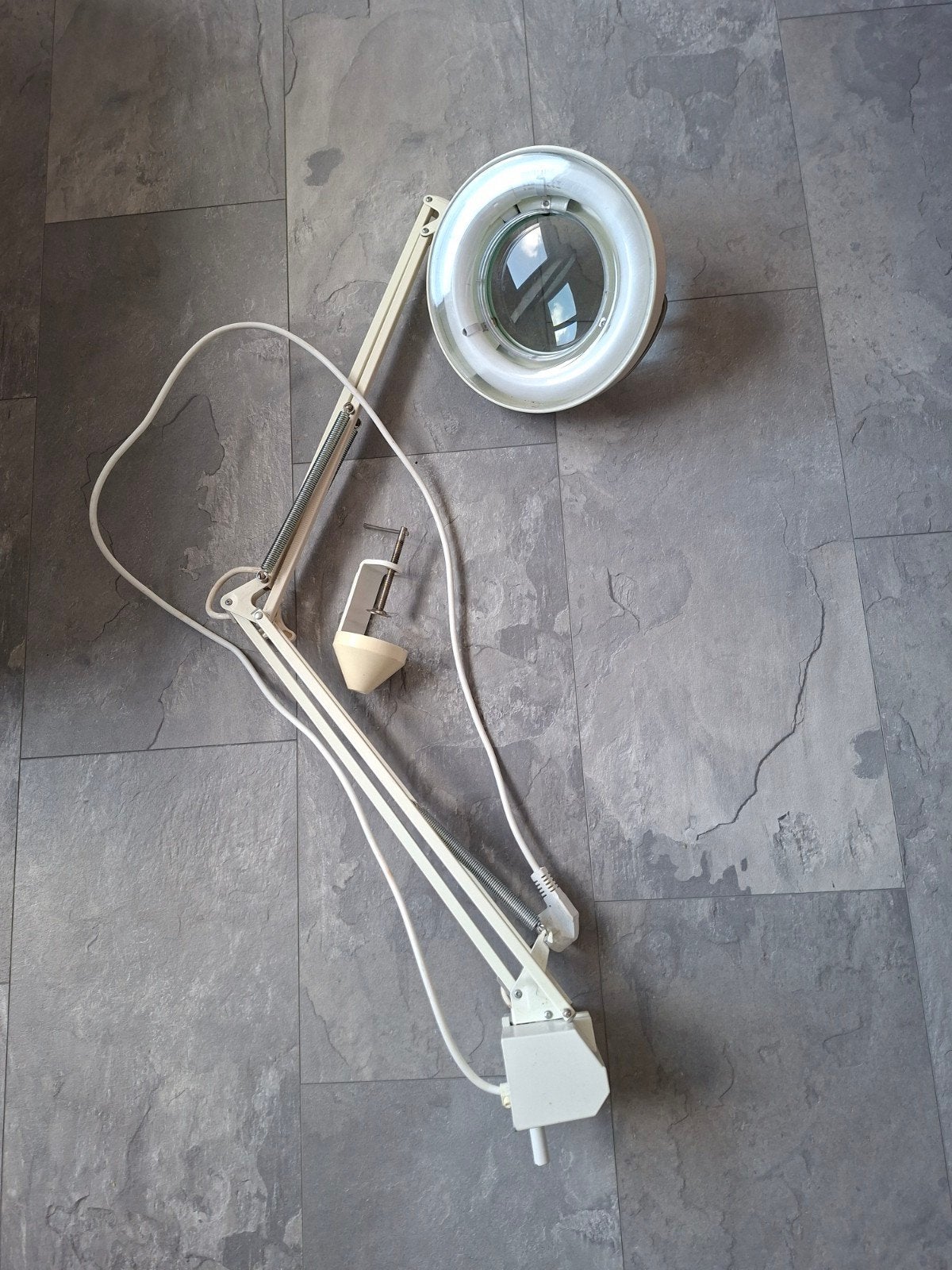 Philips Loeplamp met Klembevestiging - Zo goed als nieuw, Ophalen, Zo goed als nieuw, Loeplamp