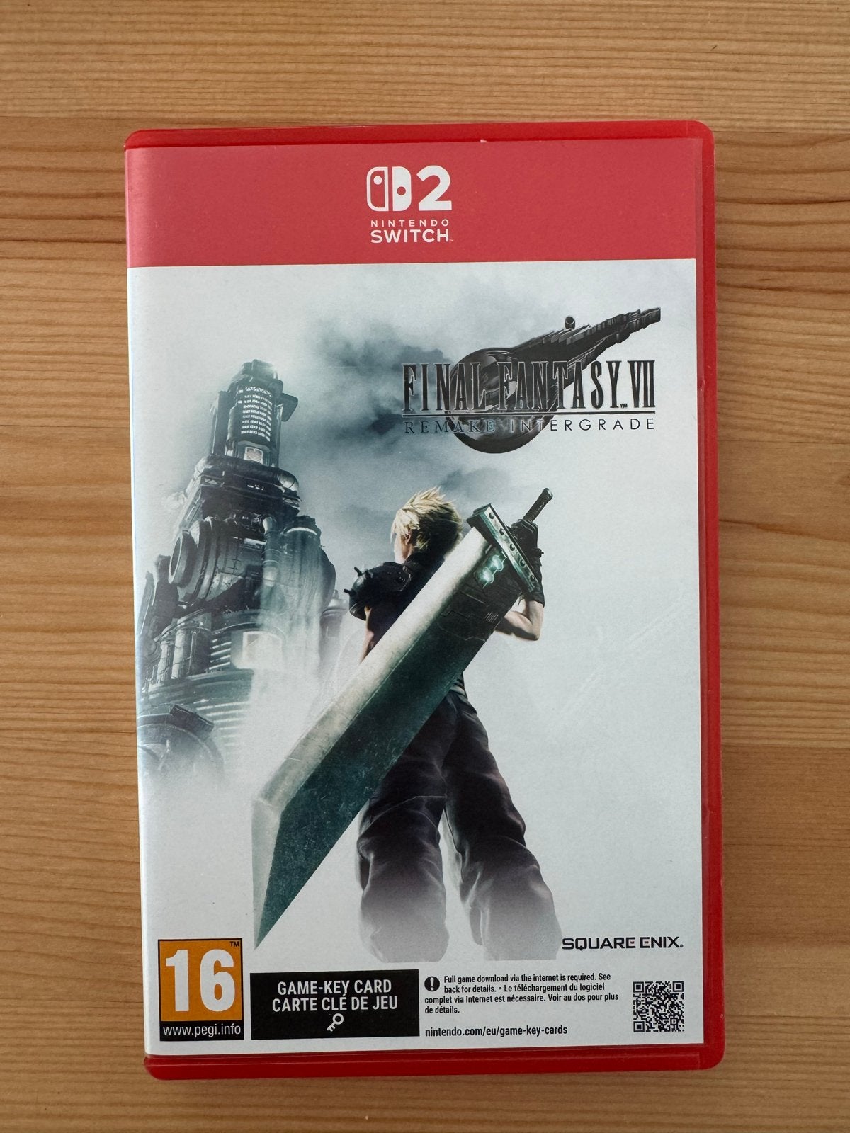Final Fantasy VII Remake Intergrade Nintendo Switch 2, 1 speler, Ophalen of Verzenden, Zo goed als nieuw, Role Playing Game (Rpg)