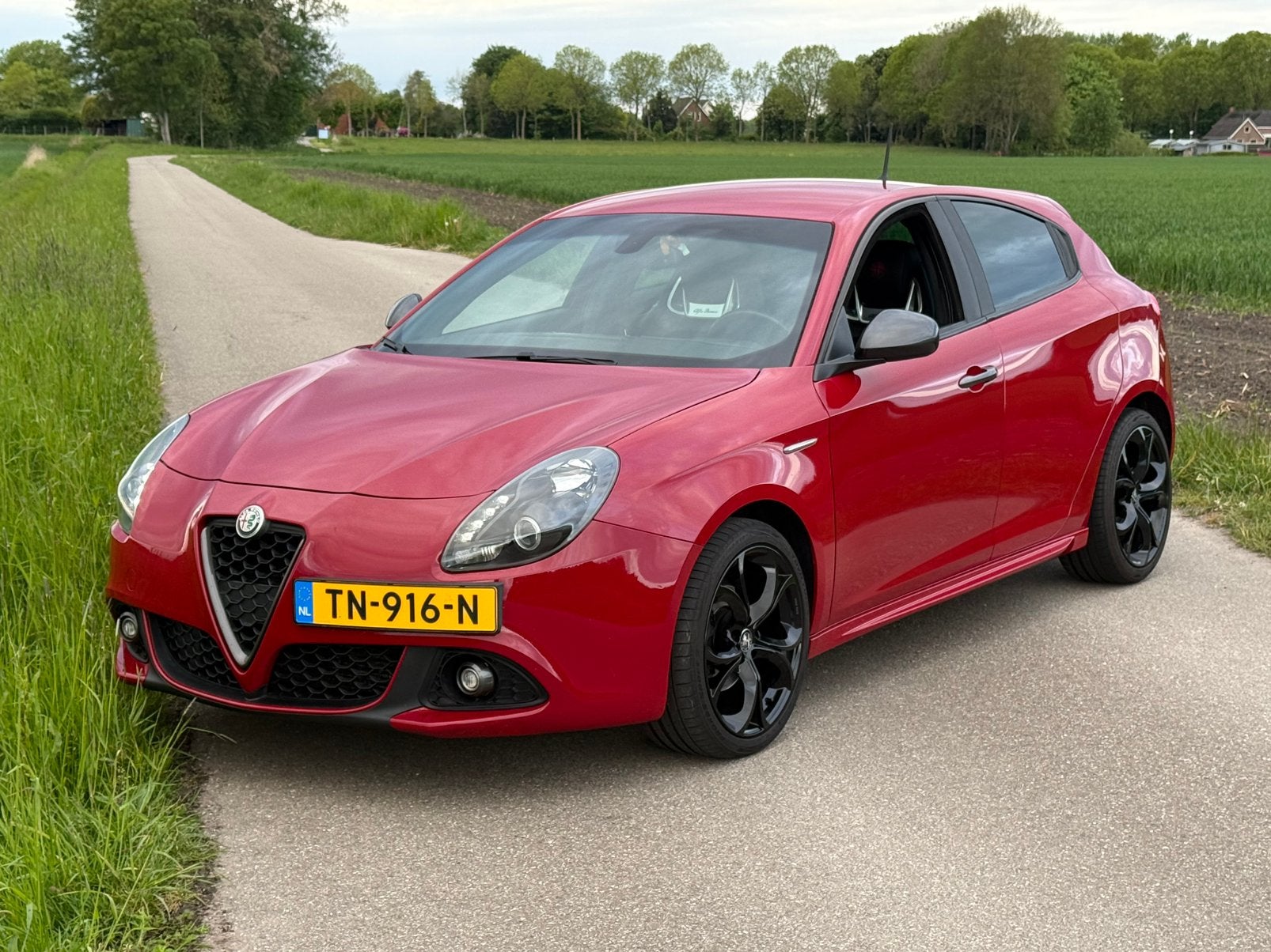 Alfa Romeo Giulietta 1.6 Jtdm Super Veloce 2016 sportstoelen, Auto's, Bluetooth, 600 kg, 4 cilinders, Leder