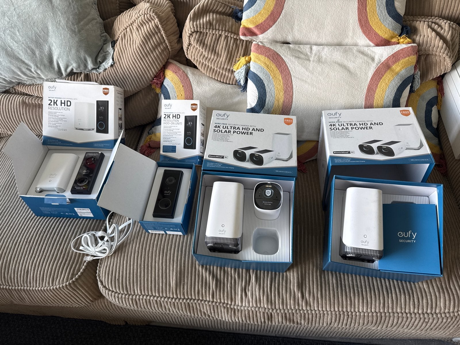 Eufy Beveiligingscamera's en Deurbellen - Nieuw in Doos, Ophalen, Nieuw, Buitencamera