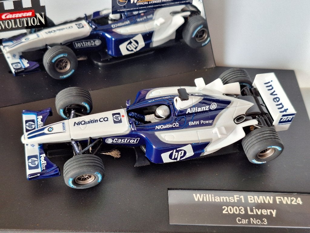 Carrera Evolution Bmw Williams FW24 2003 Livery Ref Nr 25704, Carrera, Racebaan, Carrera, Carrera