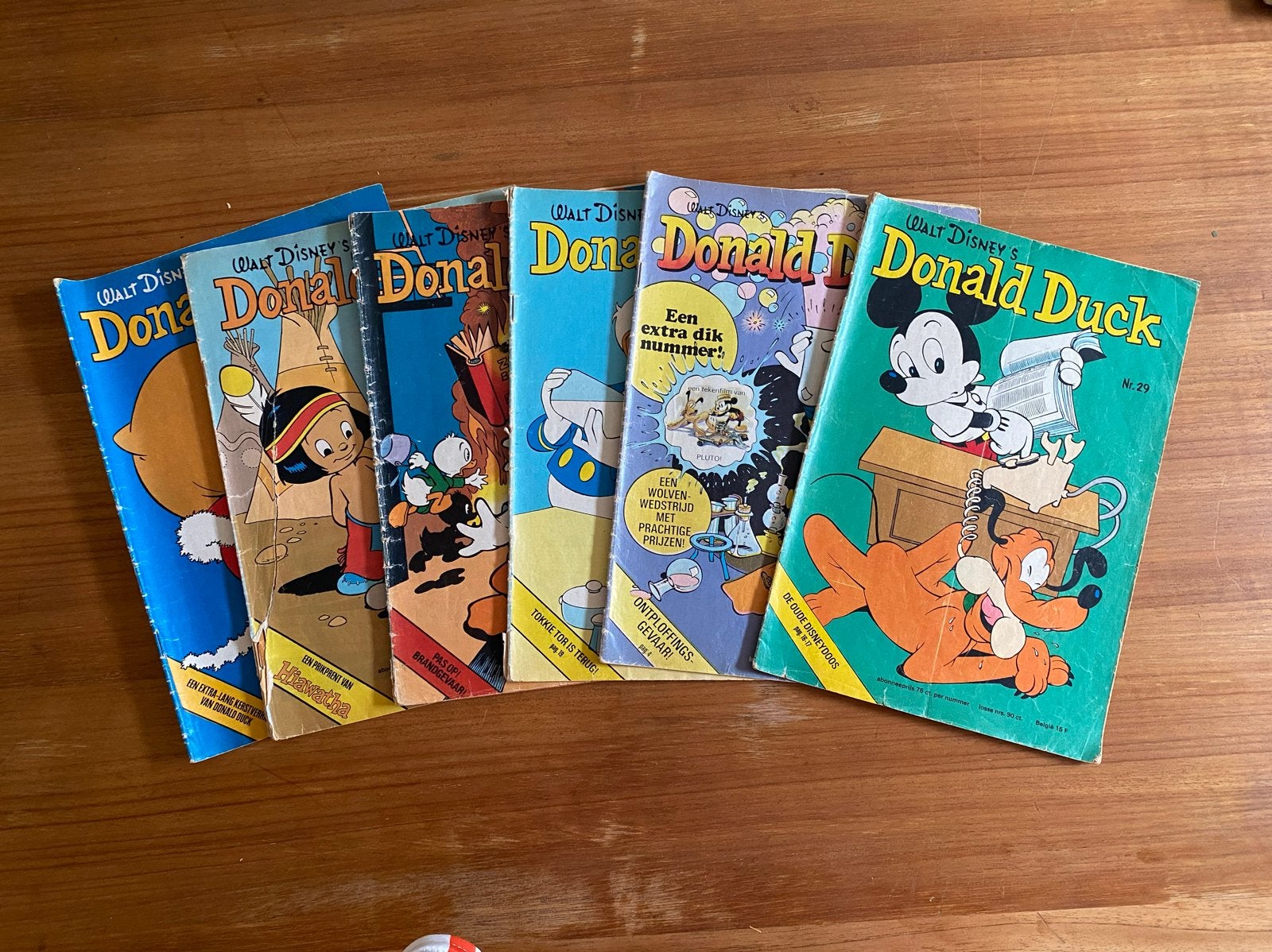 Donald Duck stripboeken jaargang 1968 - 1978 Grote collectie, Meerdere stripboeken, Ophalen, Gelezen