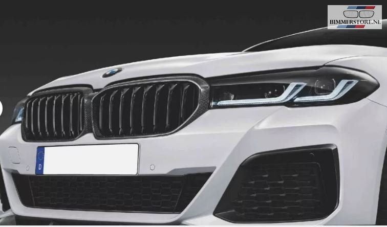 M Performance Grille Carbon BMW 5 serie G30 G31 + LCi 517124, Gebruikt, -, -, Ophalen of Verzenden