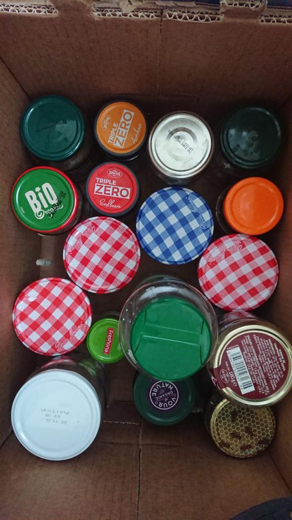 Glazen Potten, Ophalen, Gebruikt