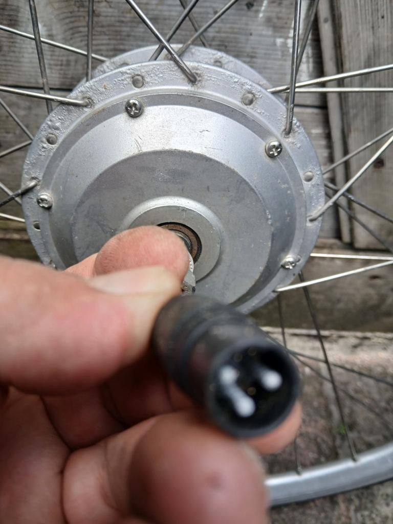 Voorwiel met motor voor Gazelle elektrische fiets, Ophalen of Verzenden, Gebruikt
