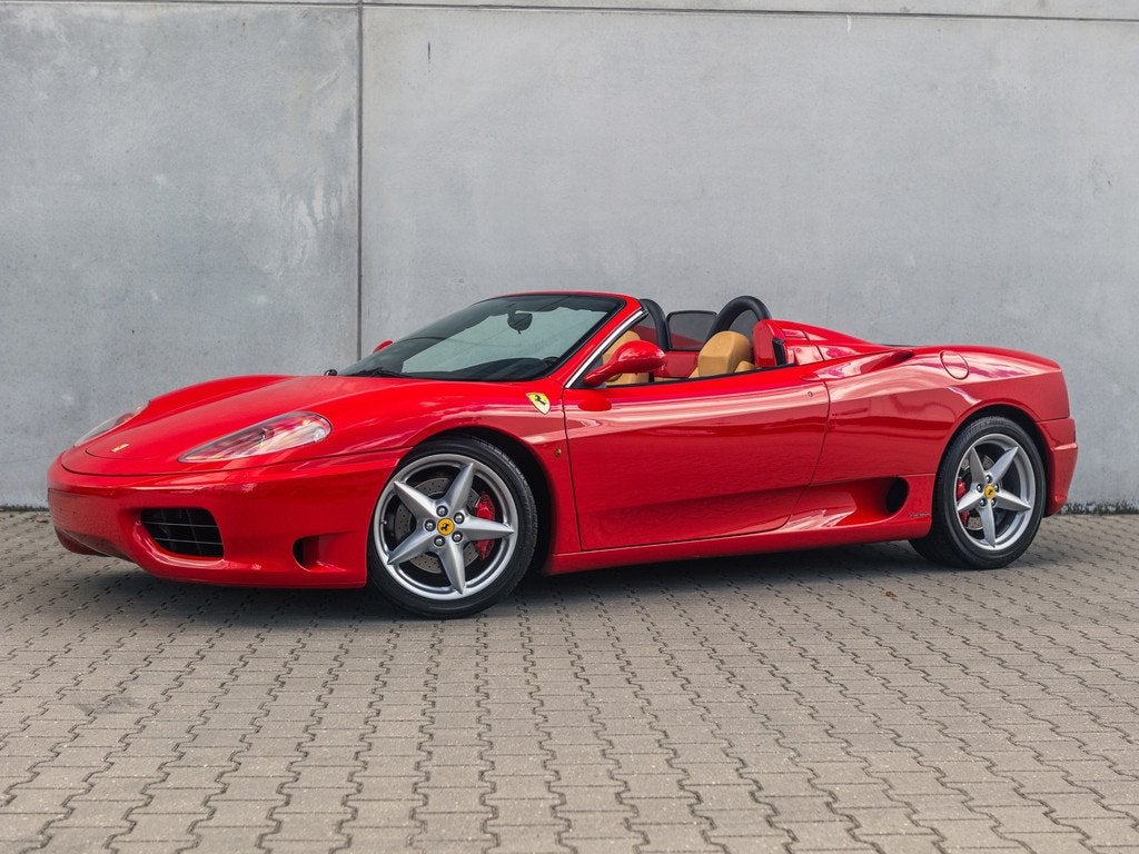 Ferrari 360 3.6 V8 Spider F1 Perfect onderhouden 64.000 km!, Auto's, Automaat, Achterwielaandrijving, Gebruikt, Cabriolet