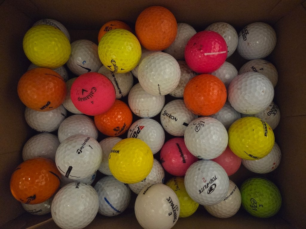 Golfballen 50 stuks, Sport en Fitness, Verzenden, Gebruikt, Bal(len), Callaway