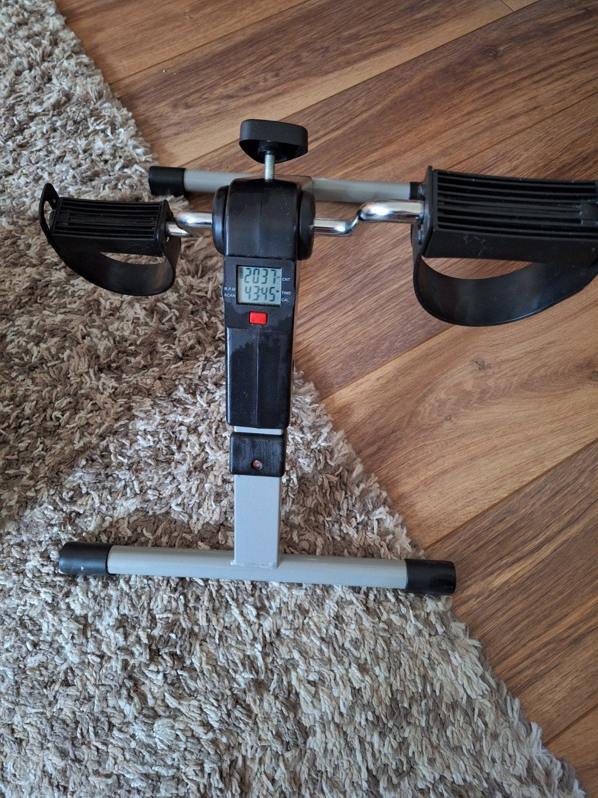 Compacte fietstrainer voor thuisgebruik, Ophalen, Gebruikt, Armen, Metaal