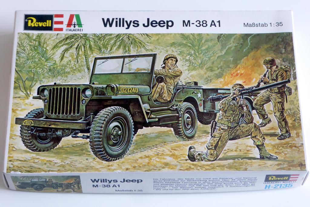 Willys Jeep M-38 A1, Hobby en Vrije tijd, Auto, Nieuw, Ophalen of Verzenden, 1:32 tot 1:50