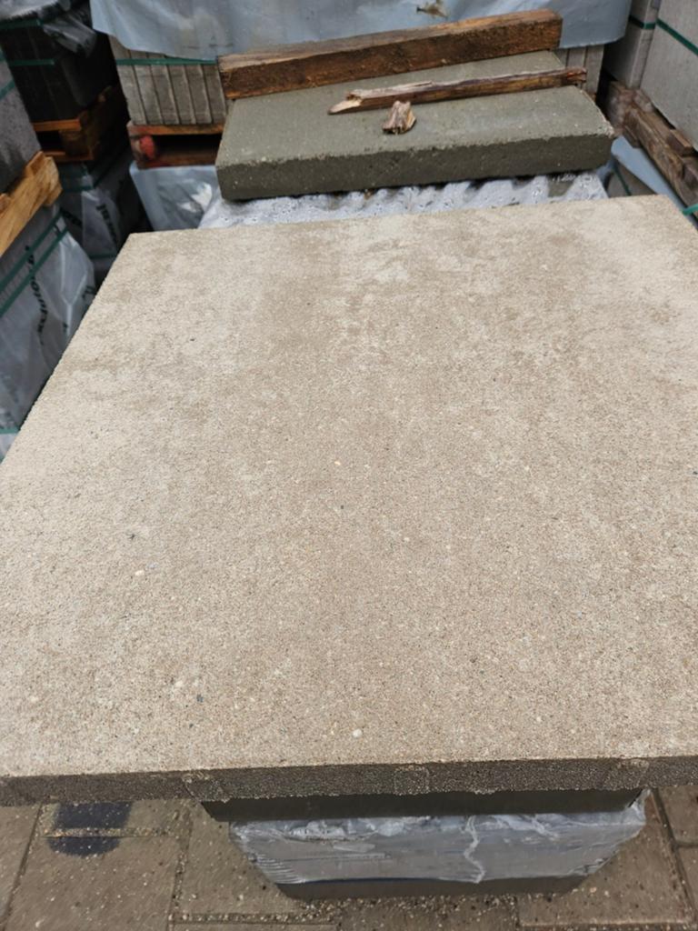Betontegel 60x60x4 nature, Tuin en Terras, Ophalen, Nieuw, Beton, Terrastegels