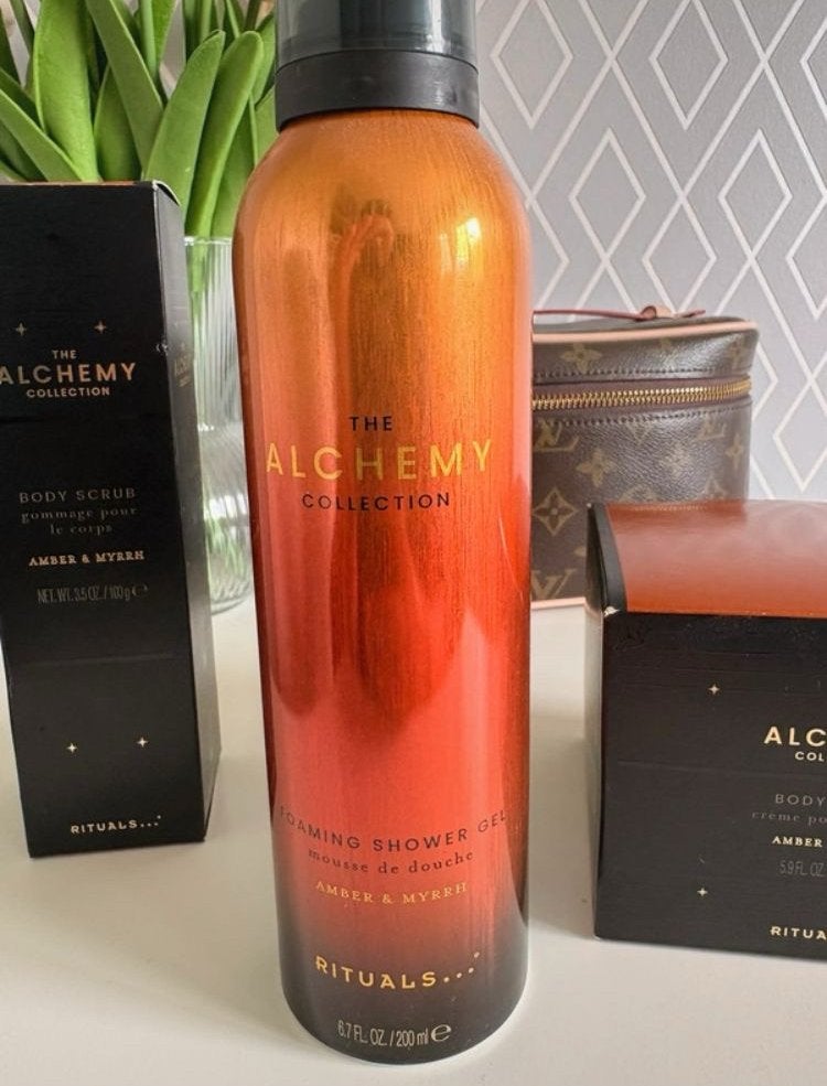 Rituals The Alchemy Collection Foaming Shower Gel Amber & My, Ophalen of Verzenden, Nieuw, Bad & Douche