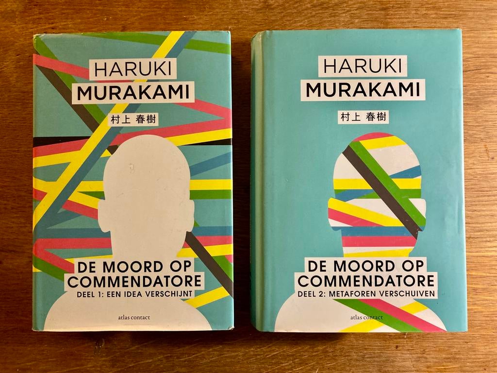 Haruki Murakami, De moord op commendatore deel 1&2 Hardcover, Ophalen of Verzenden, Zo goed als nieuw