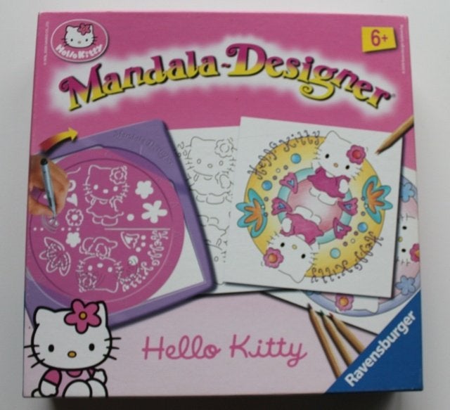 Ravensburger Hello Kitty Mandala Designer, Ophalen of Verzenden, Zo goed als nieuw, Overige typen