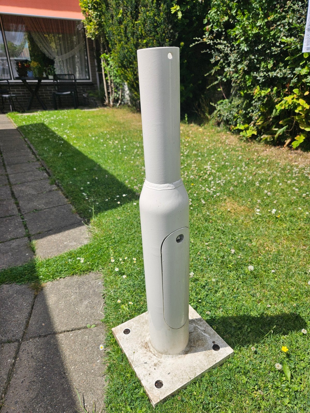 Standaard  voor een parasol of vlag, Ophalen, Gebruikt, Minder dan 1 meter, Parasolvoet