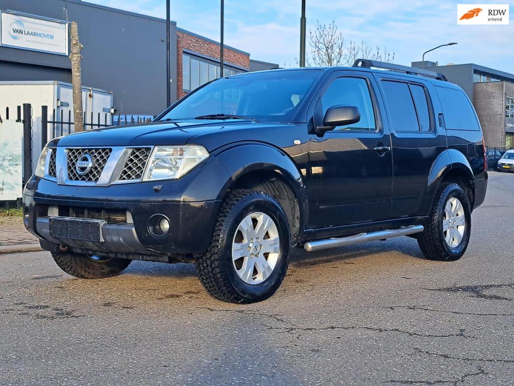 Nissan Pathfinder 2.5 SE Comfort Export, Auto's, Bestelauto's, Bedrijf, Te koop, 4x4, ABS, Airbags, Airconditioning, Automatische klimaatregeling