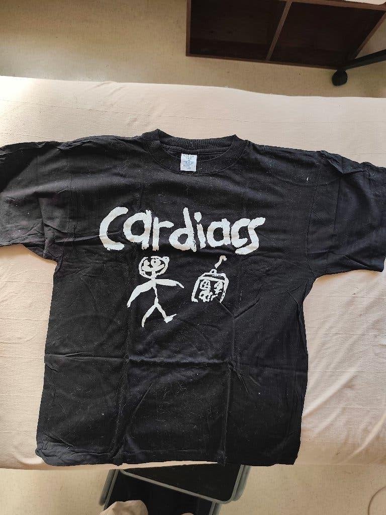 T-Shirt Cardiacs, Kleding | Heren, T-shirts, Maat 52/54 (L), Onbekend, Zwart, Ophalen of Verzenden