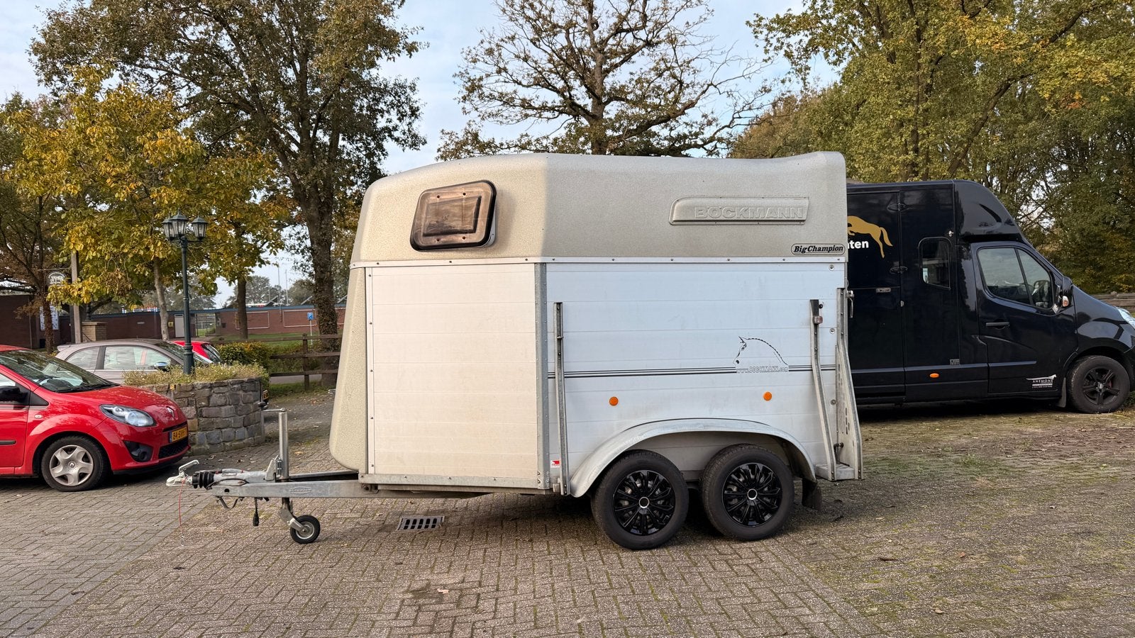 Böckmann Big Champion 2-paards paardentrailer – nette staat, Dieren en Toebehoren, Ophalen