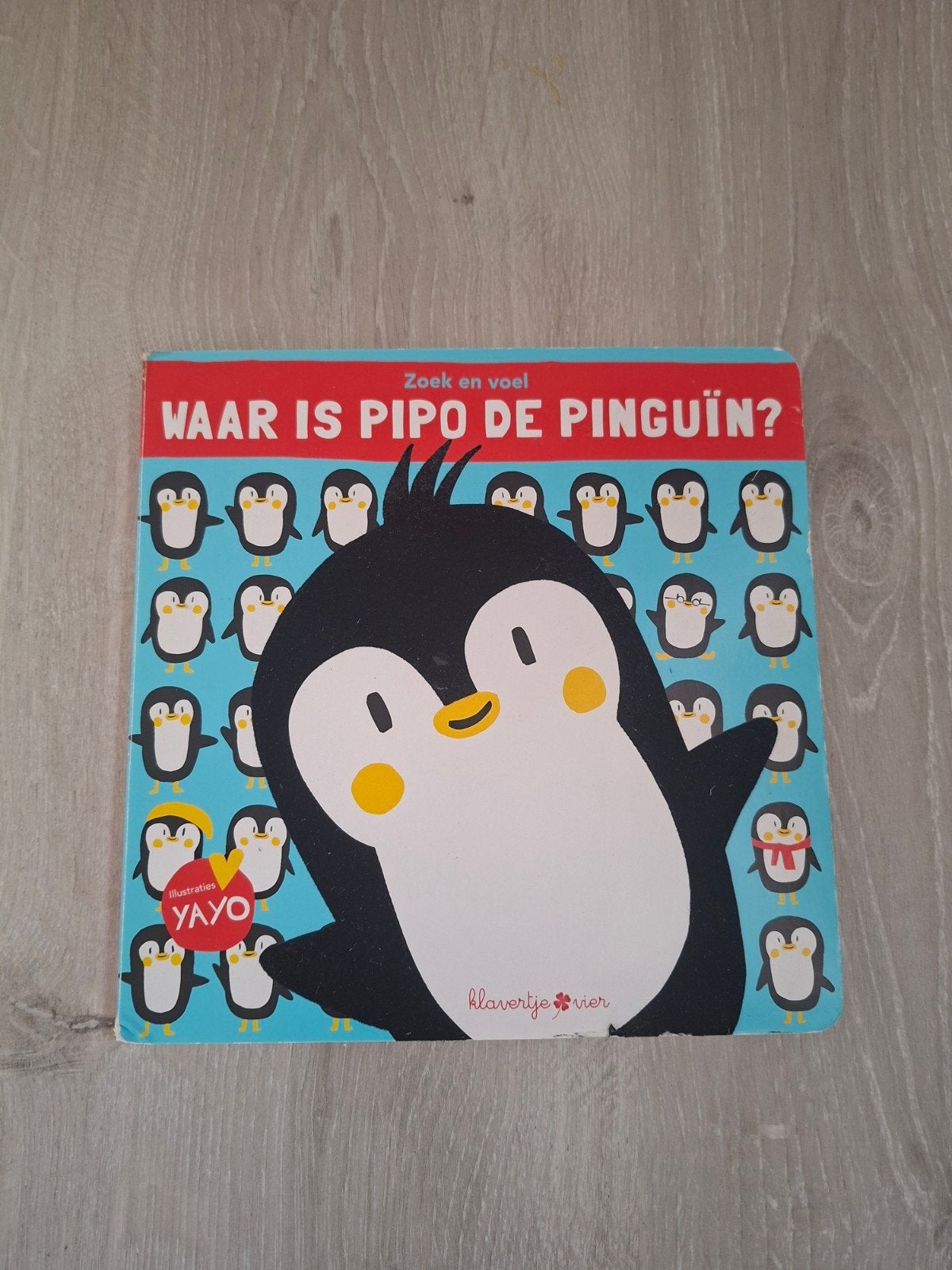 Waar is Pipo de Pinguïn? Zoek- en voelboek, Ophalen of Verzenden, Zo goed als nieuw, Yayo Kawamura, Uitklap-, Voel- of Ontdekboek